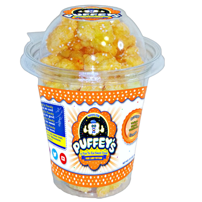 Orange Cream Dream: Puffey's PuffYUMS! Candy Puffcorn